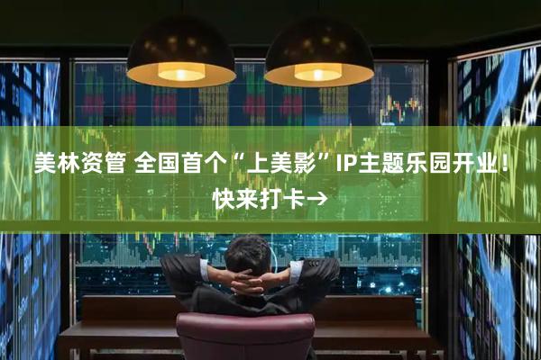 美林资管 全国首个“上美影”IP主题乐园开业！快来打卡→